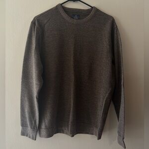 Men's Crewneck Sweater in Brown